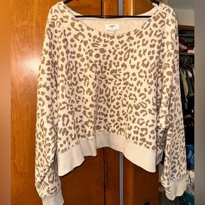 Aerie off the shoulder sweatshirt